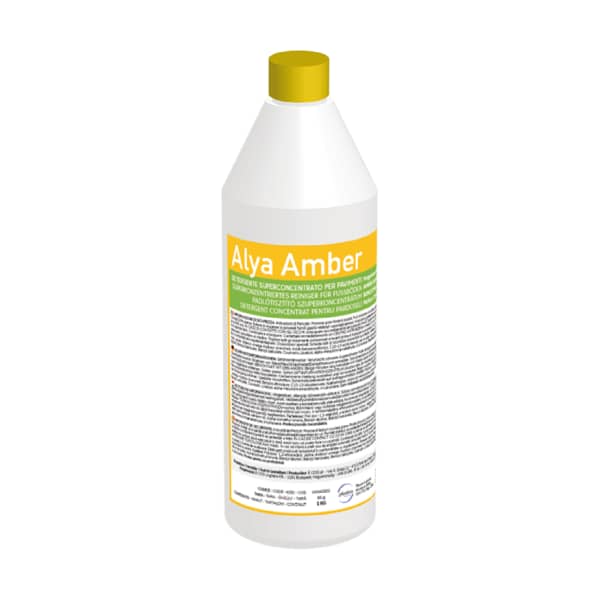 Detergente Pavimenti Professionale Alya Amber ÈCOSÌ - Confezione 12pz -  NetFex Vendita attrezzature e prodotti PULIZIE